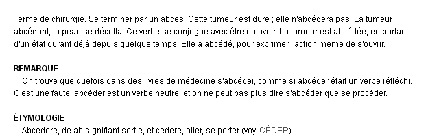abc�der d�finition