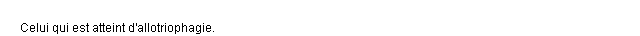 allotriophage dfinition