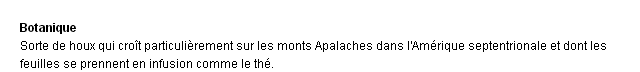 apalachine définition apalachine définition