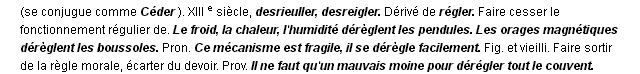 d�r�gler d�finition