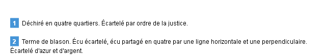 écartelé définition écartelé définition