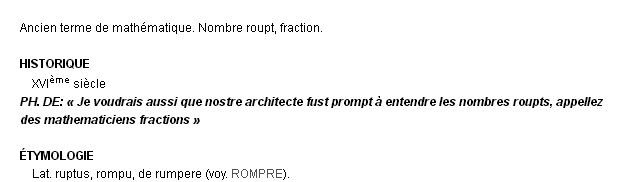 roupt définition roupt définition