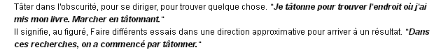 t�tonner d�finition