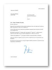 lettre de motivation Attaché de presse