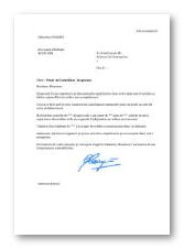 lettre de motivation Contrôleur de gestion