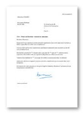 Modèle et exemple de lettre de motivation : Directeur 