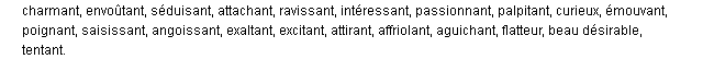 captivant synonymes captivant synonymes