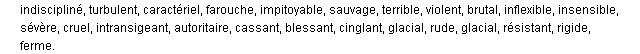 dur synonymes dur synonymes