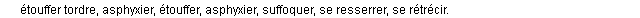 étrangler synonymes étrangler synonymes
