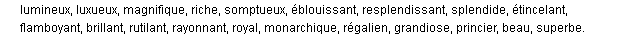 fastueux synonymes fastueux synonymes