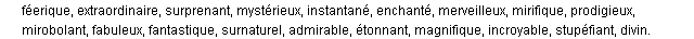 miraculeux synonymes miraculeux synonymes
