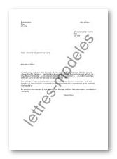 exemple de lettre 1 logement