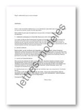 lettre de collaboration