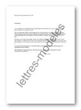 lettre de demande de logement de fonction