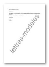 lettre type de depart en retraite