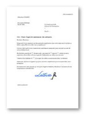 lettre de motivation Agent de maintenance des caténaires