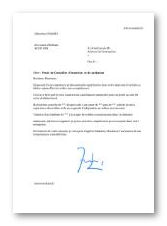 lettre de motivation Conseiller d’insertion et de probation