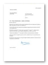 lettre de motivation Représentant / vendeur de véhicules