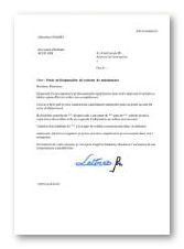 lettre de motivation Responsable de contrats de maintenance