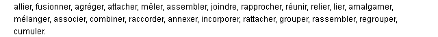 conjuguer synonymes conjuguer synonymes