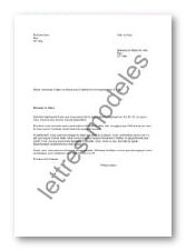 Modèle et exemple de lettres type : Au maire pour un 