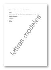 Modèle et exemple de lettres type : Mail - Emploi 